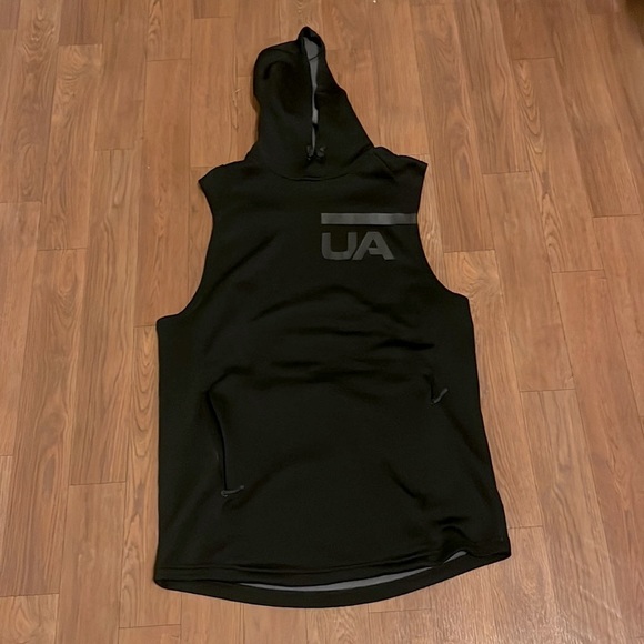 Under Armour Shirts Under Armour Sleeveless Hoodie Poshmark